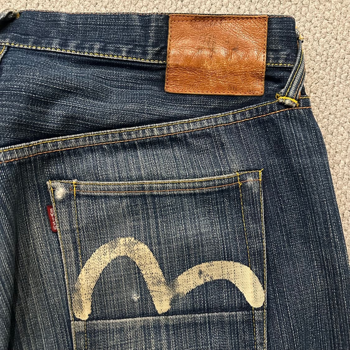 90s 에비수 EVISU 데님 팬츠 상품이미지9