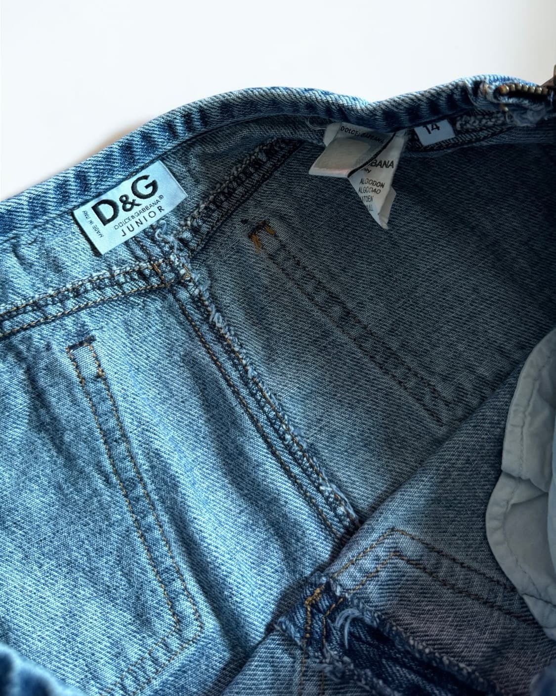 D&G 웨스턴 데님 스커트 상품이미지5