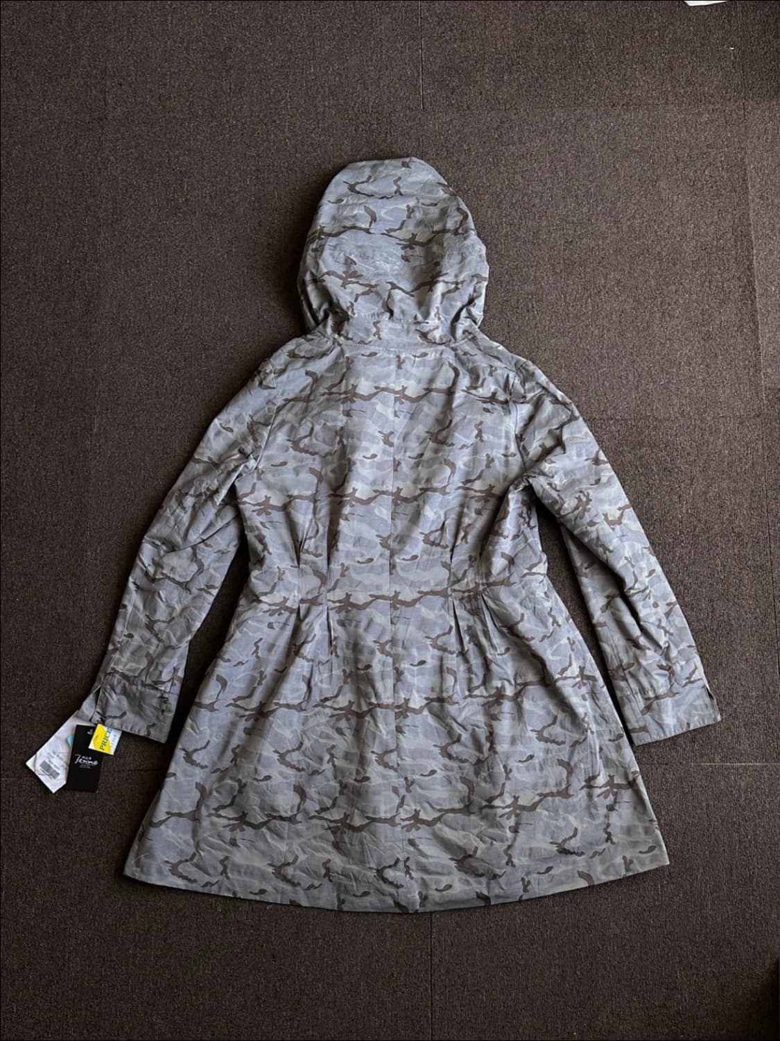 Noa-ge 볼류밍 후드 트렌치 코트 상품이미지2