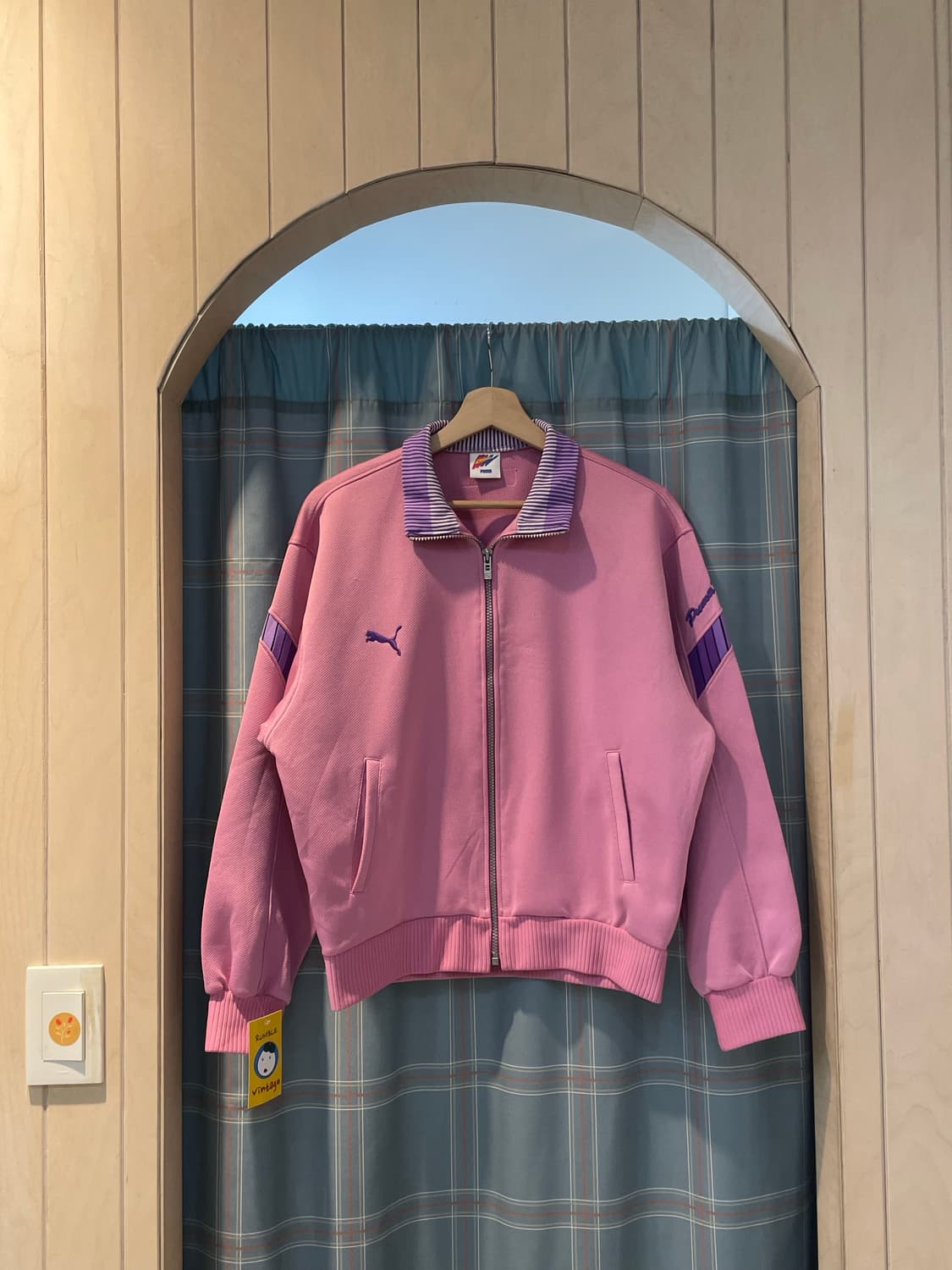 80s-90s 일본판 푸마 트랙탑 져지 상품이미지4