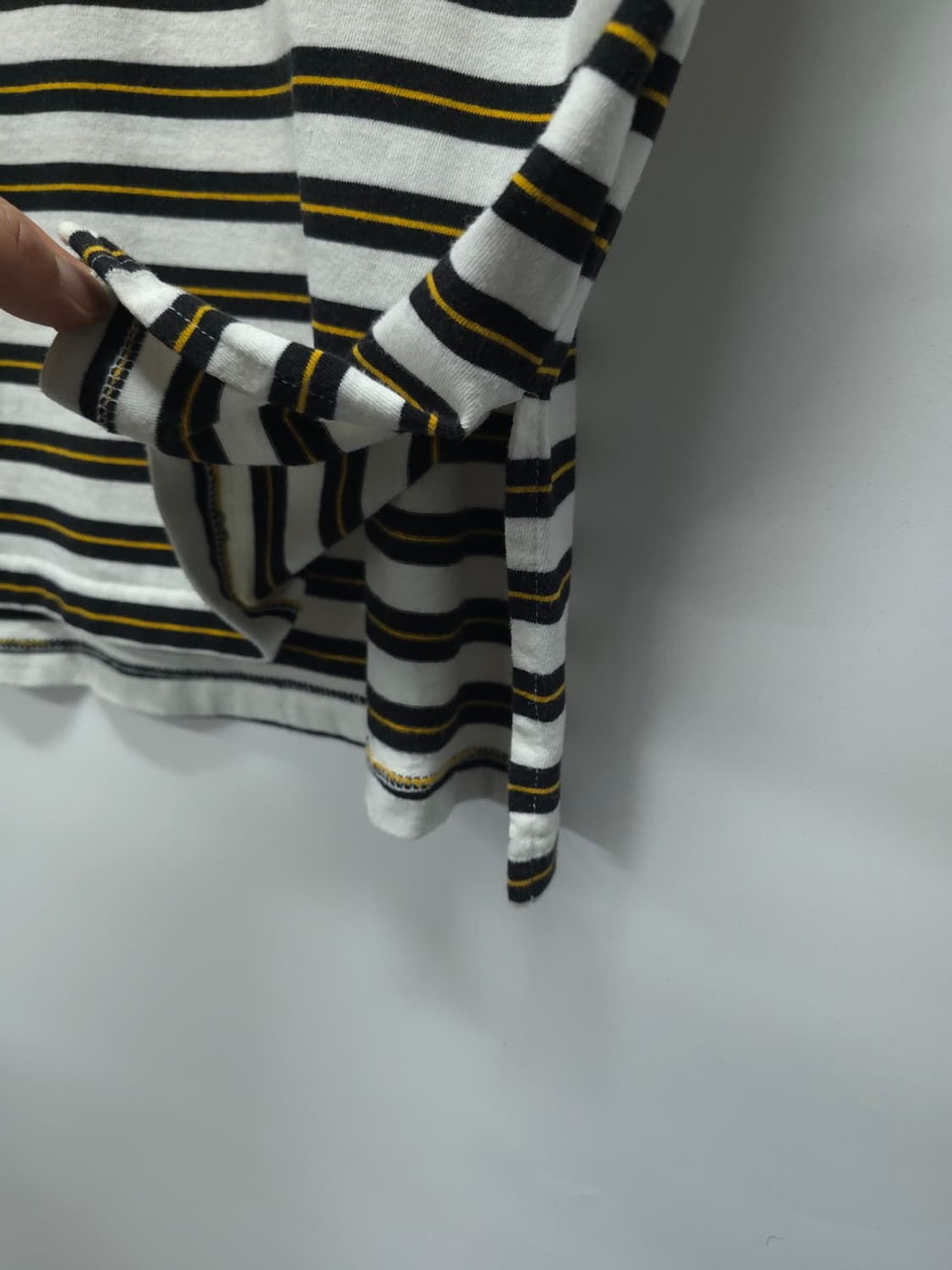 어탠션로우 오버핏 카라 반팔 ( 105~110 ) 상품이미지5