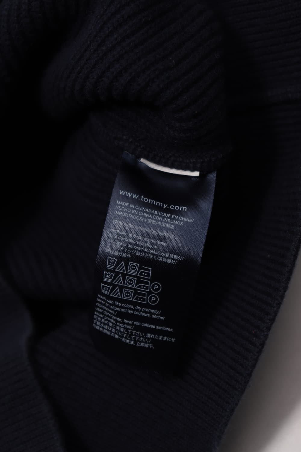 TOMMY HILFIGER 배색 니트 women XS 상품이미지6