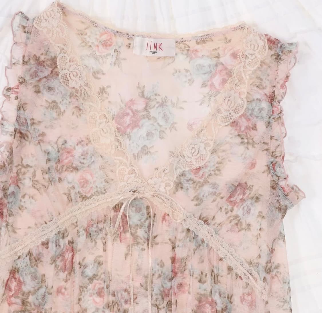 빈티지 페어리 플라워 레이스 원피스 상품이미지2