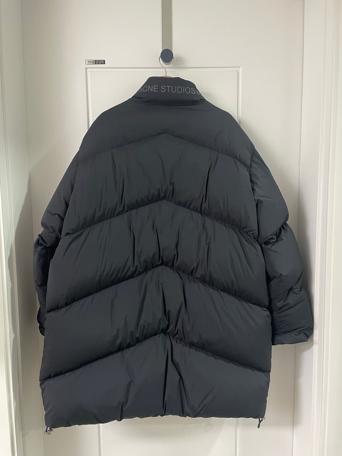 아크네 스튜디오 12주년 백로고 패딩코트 48사이즈 상품이미지3