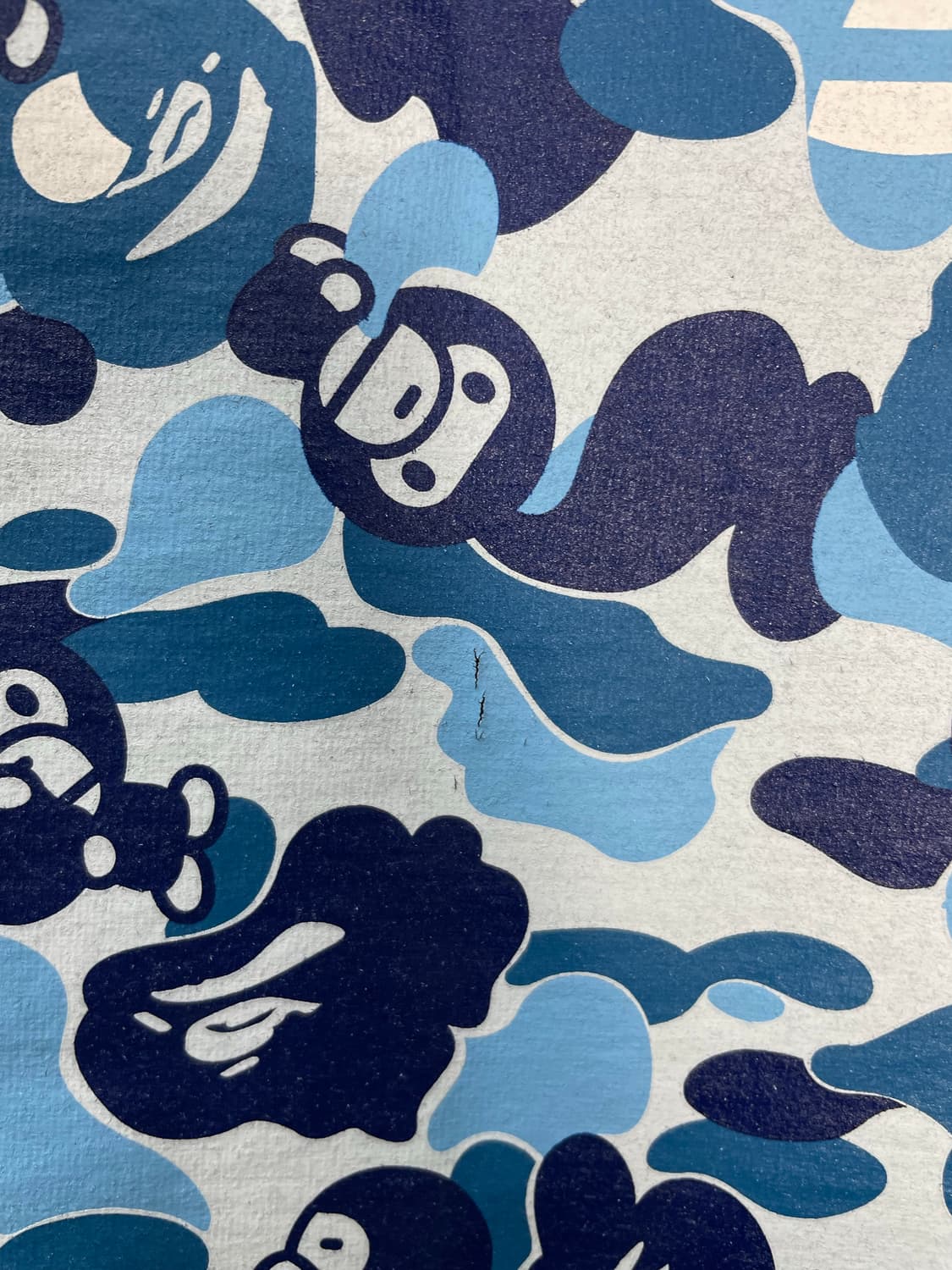 베이프 카모 빅 에이프 블랙 반팔 H2126 상품이미지9