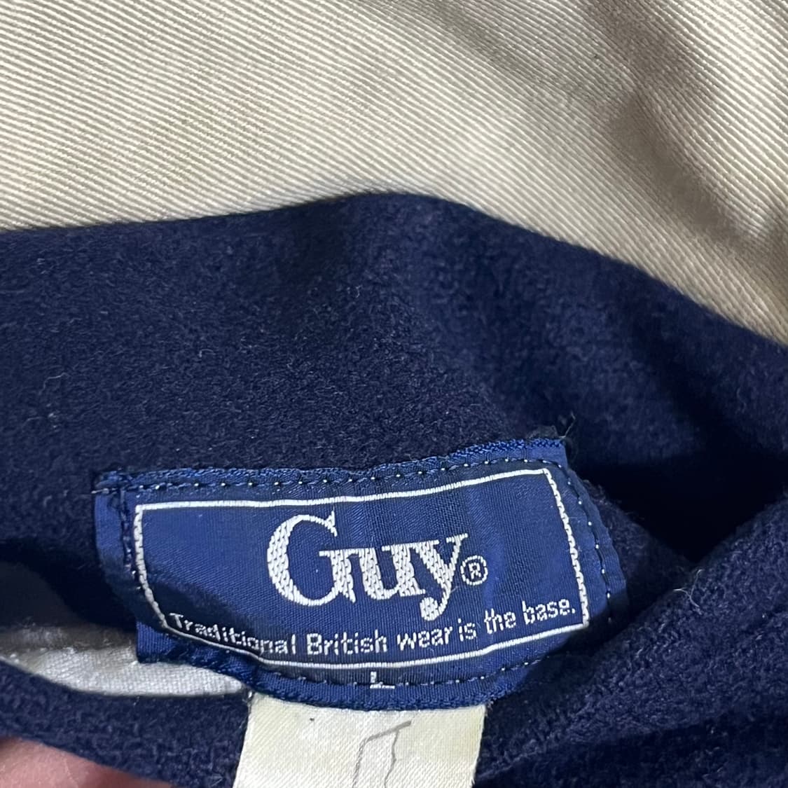 [JPN] GUY 빈티지 리버시블 울 바라쿠타 자켓 상품이미지5