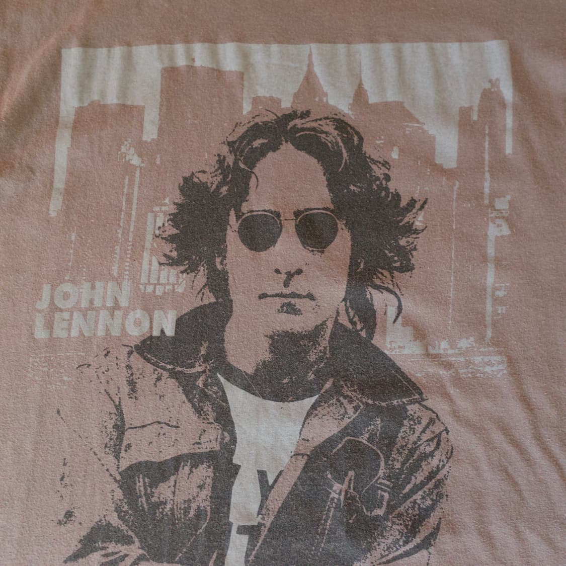 John Lennon aUk made cotton 1/2 tee 상품이미지4