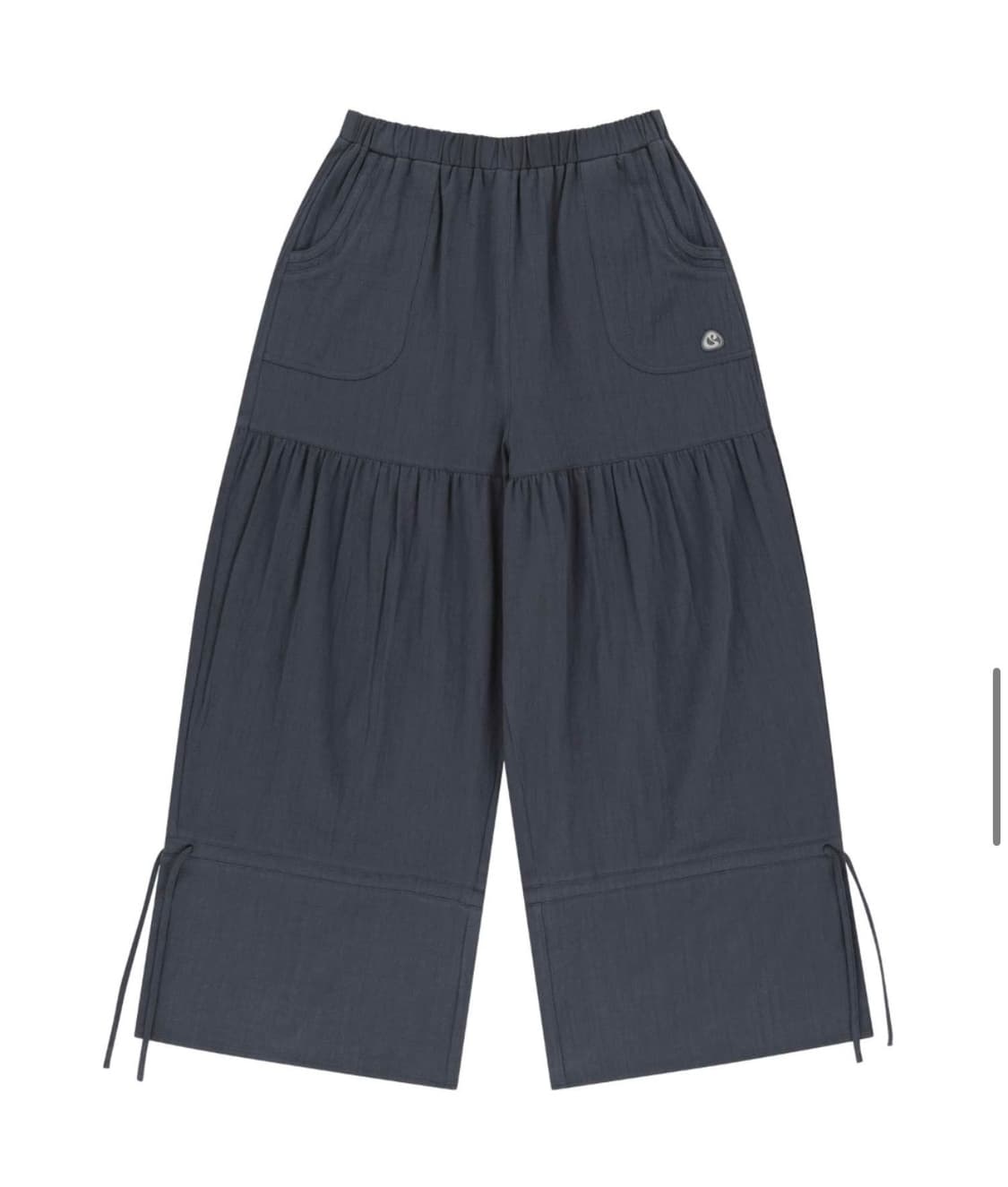 코이세이오(COYSEIO)SHIRRING ROUGH PANTS NAVY  상품이미지3