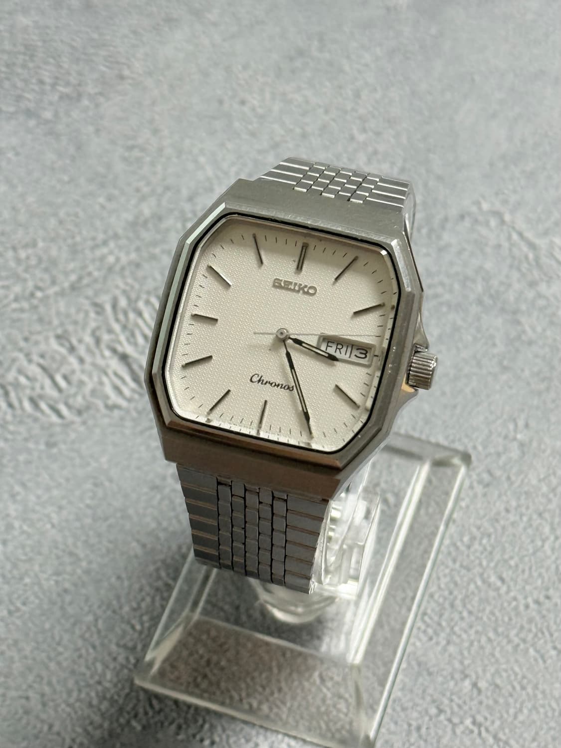 세이코 Seiko Chronos 스퀘어 데이 데이트 상품이미지2