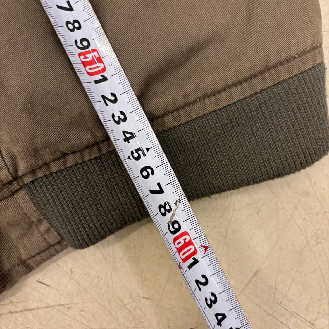 빈티지 패치워크 브라운 항공 점퍼 상품이미지4