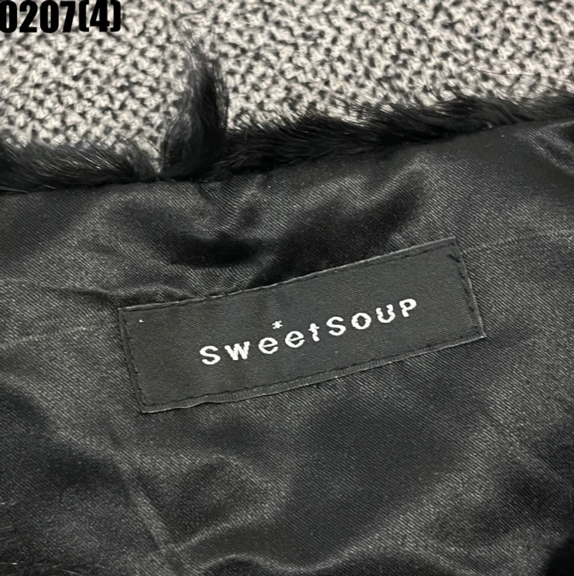 [55] 스위트숲 블랙 밍크 폭스 퍼 롱 조끼 0207(4) 상품이미지3