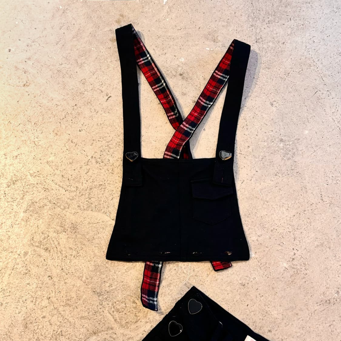 TRALALA 하트 버튼 오버롤 상품이미지3