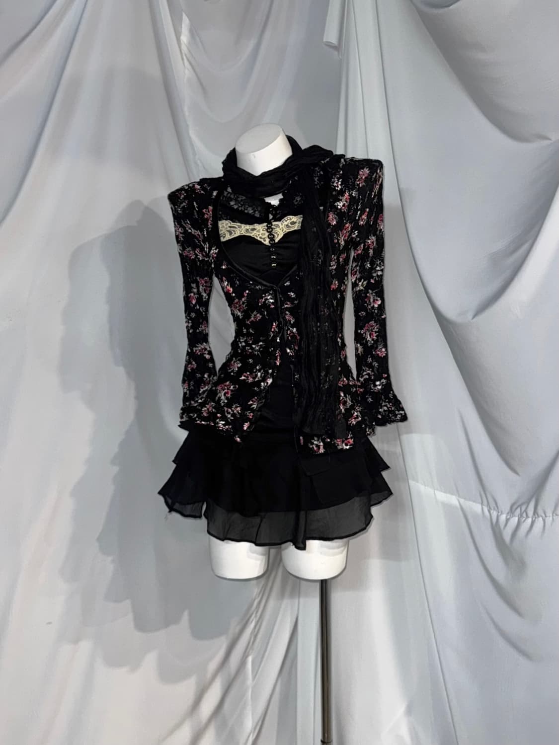 (5pcs) 무채색 블랙 오리엔탈 코디세트  상품이미지10