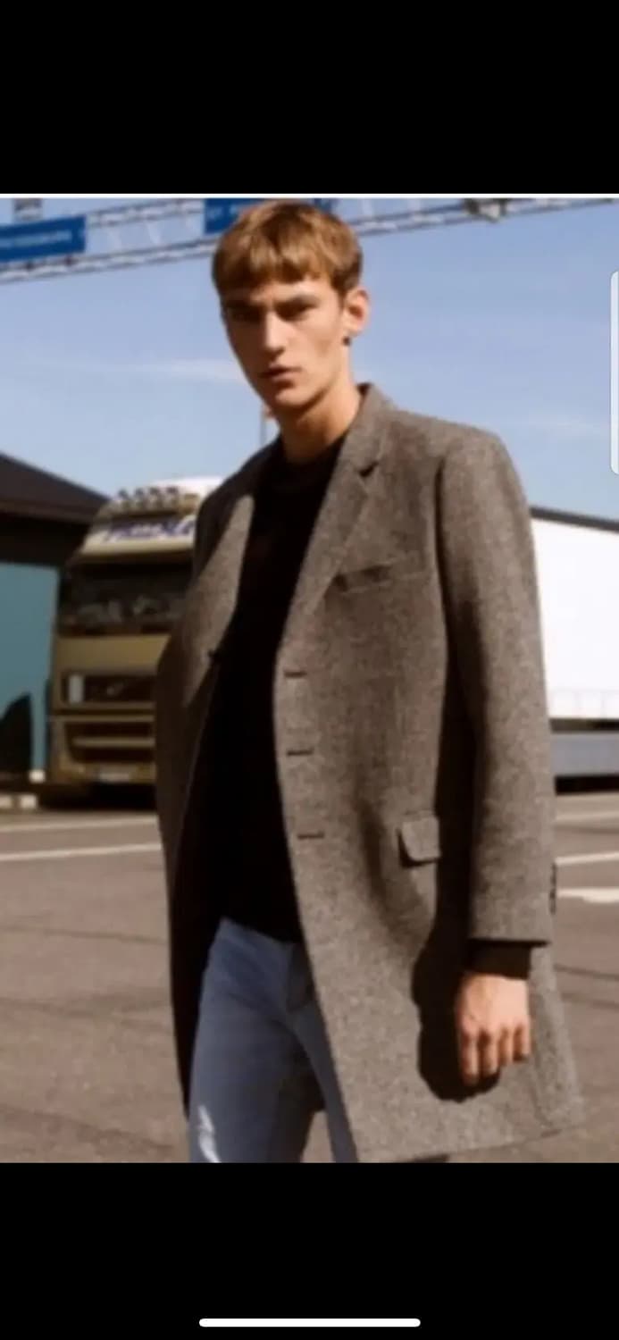 앤더슨벨 해링본 코트 상품이미지1