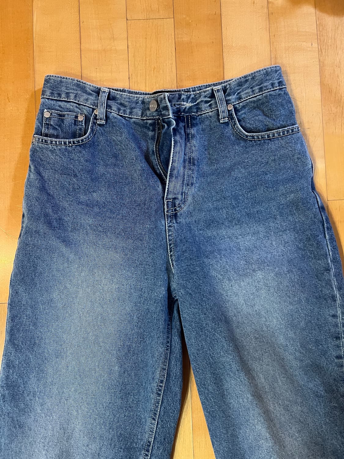 트리밍버드 와이드 청바지 M 상품이미지2