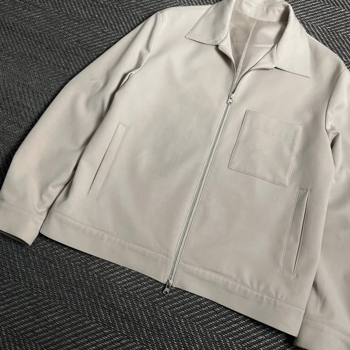 무신사 스탠다드 릴렉스드 미니멀 자켓o 4774 상품이미지3