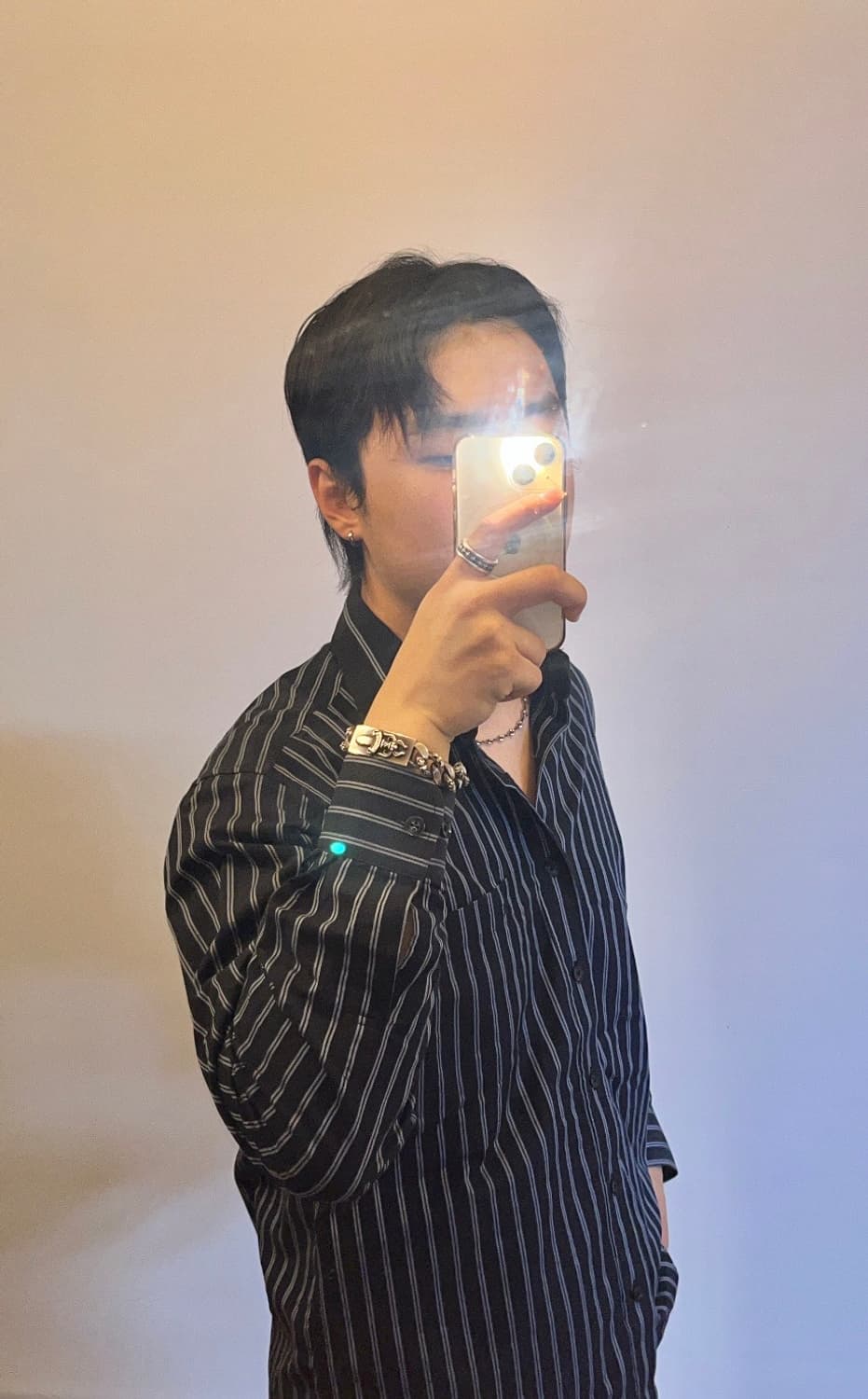 발렌시아가 빈티지 스트라이프 셔츠 상품이미지1