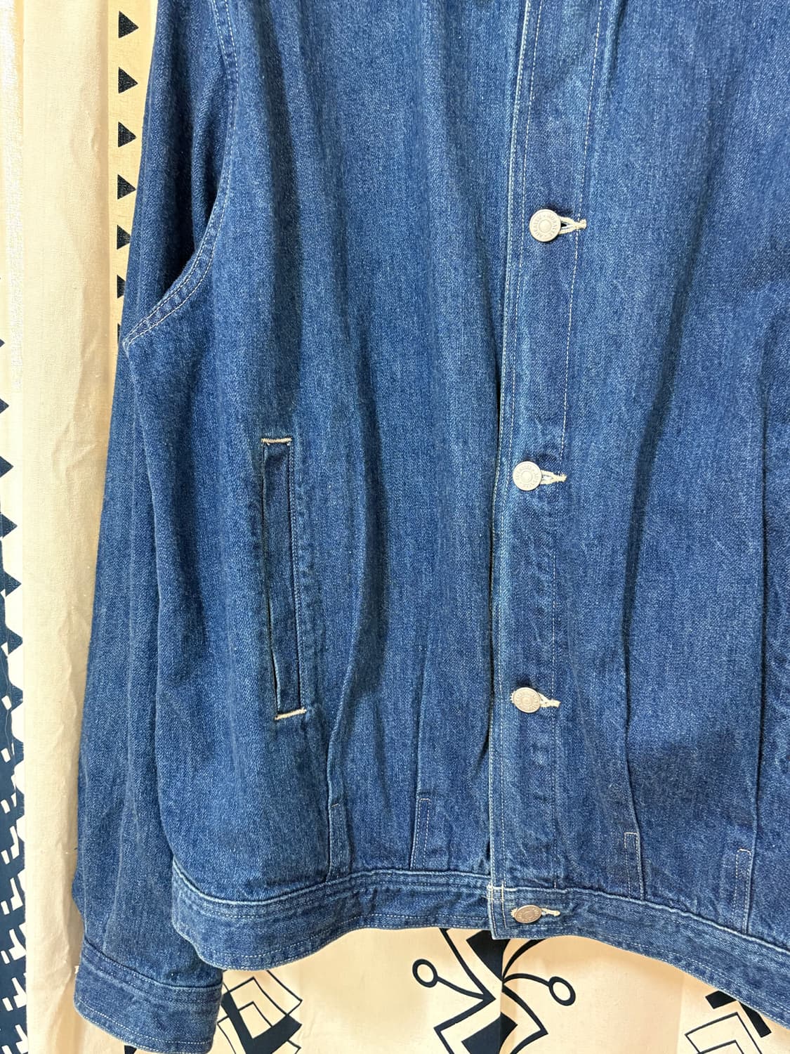 오라리 / 셀비지 라이트 데님 블루종 상품이미지8