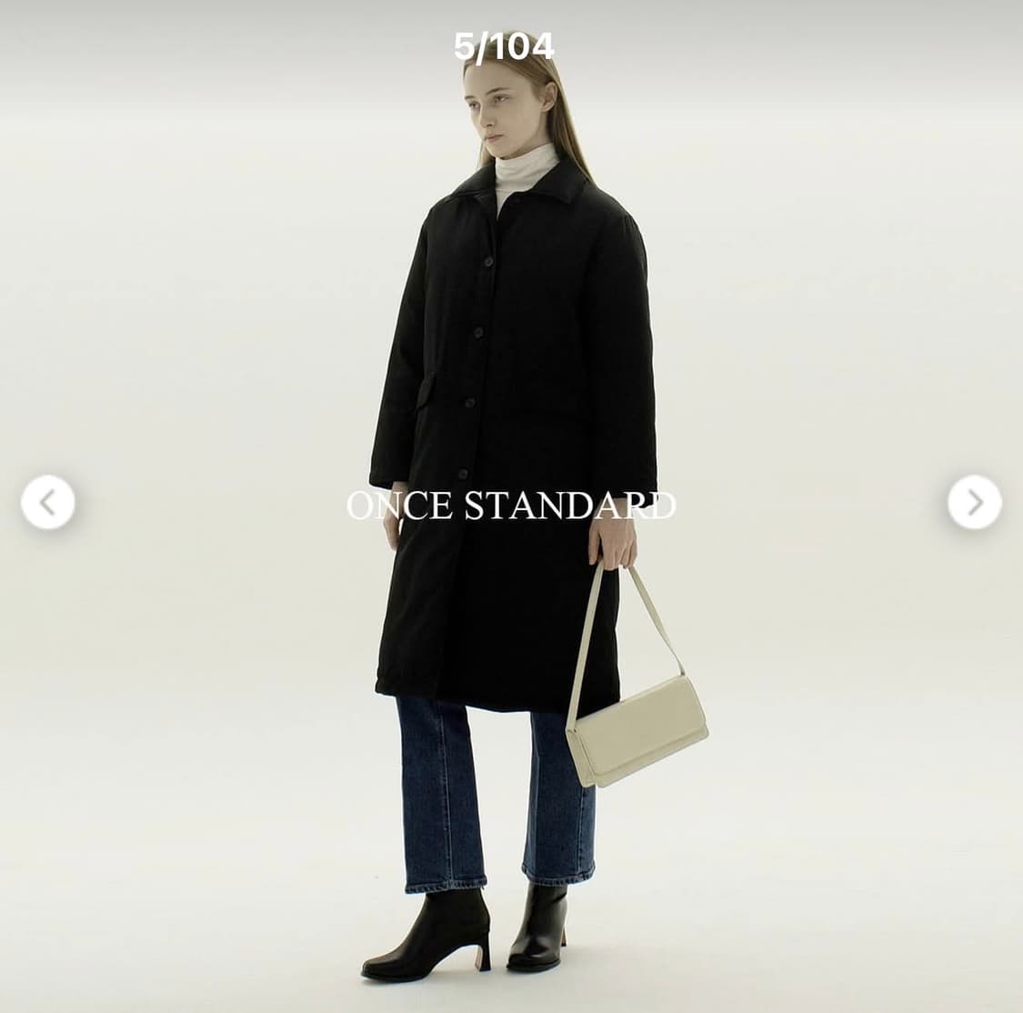 원스스탠다드 구스 패딩코트 상품이미지2