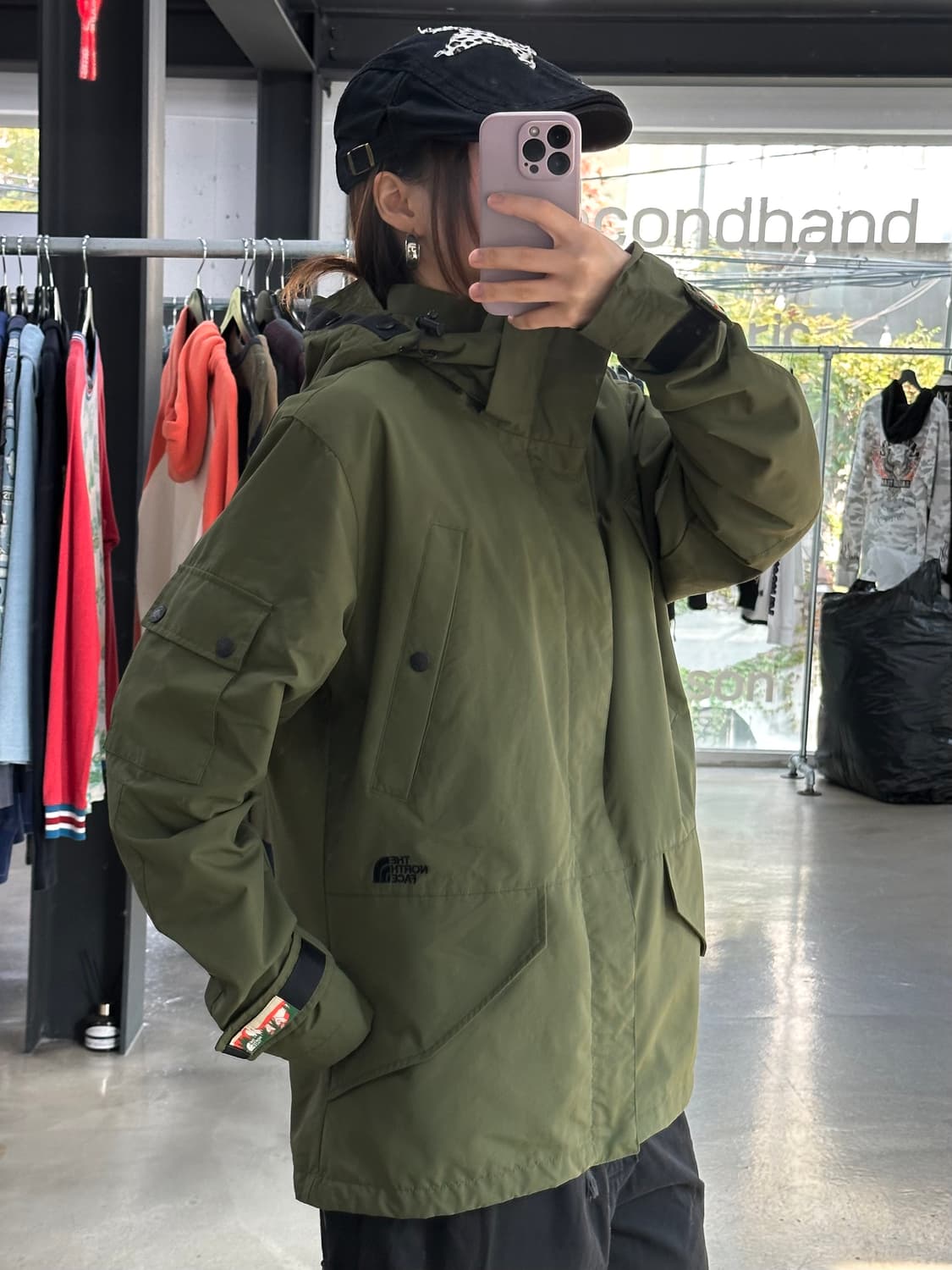 노스페이스 화이트라벨 고프코어 아론윈드자켓 상품이미지1