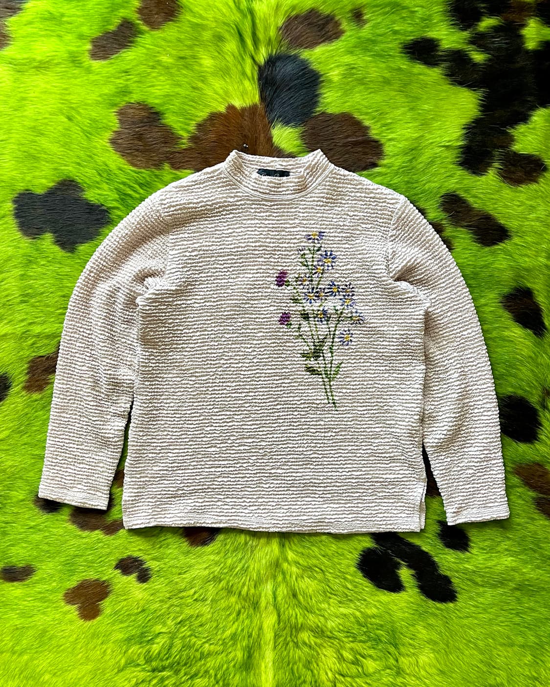 90-00s Cross Road Japan Old Pleats Top 상품이미지3