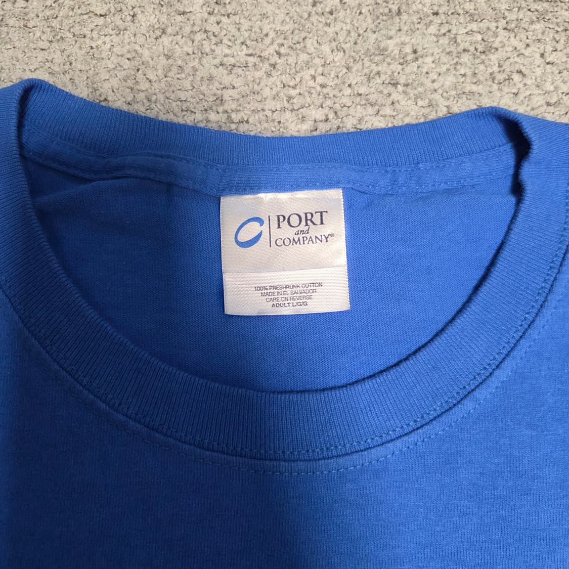 Port&Company 빈티지 반팔 티셔츠 L(100) 상품이미지4