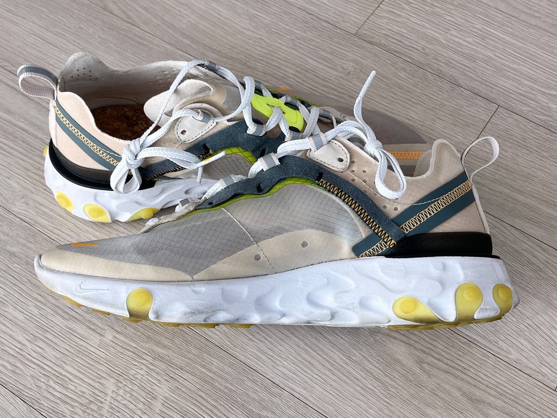 나이키 리액트 엘리먼트 87 라이트 오우드 브라운 255 상품이미지5