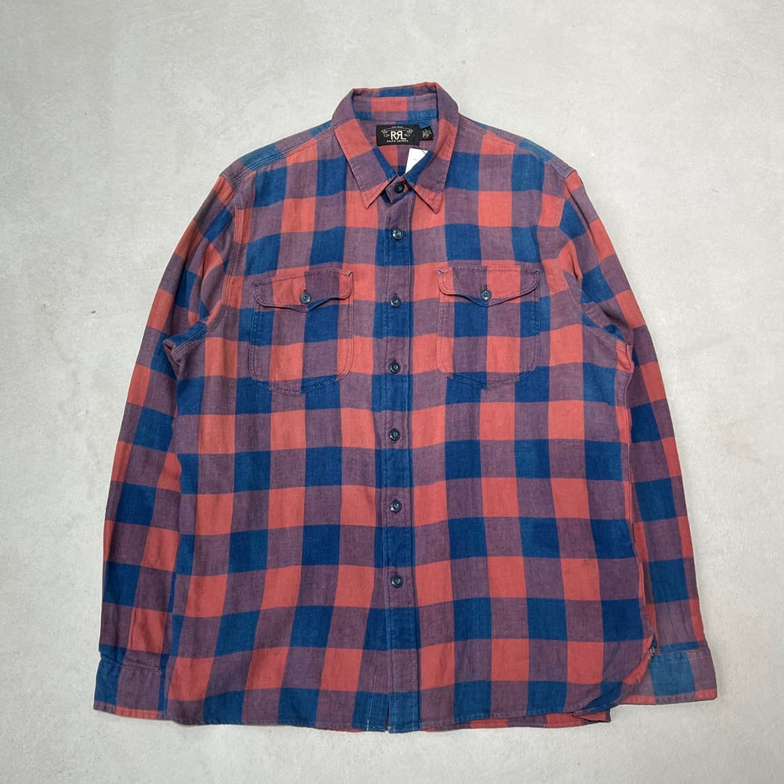 더블알엘 플란넬 체크셔츠 s08826 상품이미지1