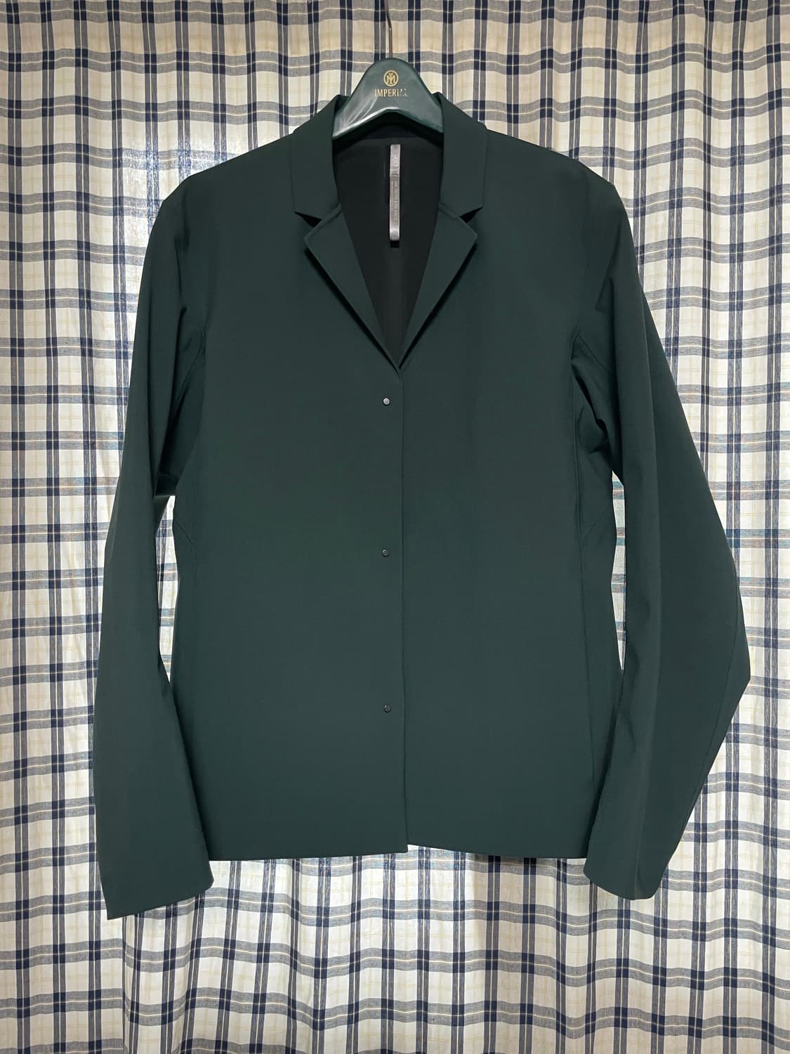 [S]베일런스 스페레 테크 울 블레이저 딥 주니퍼 상품이미지3