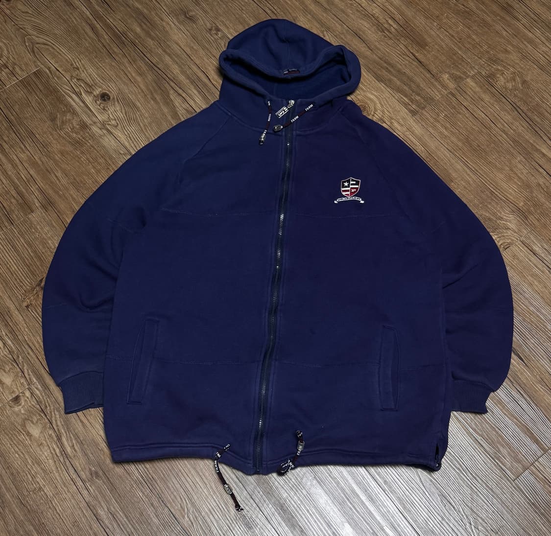 팻 팜 아이비리그 올드스쿨 빅사이즈 후드집업 상품이미지2