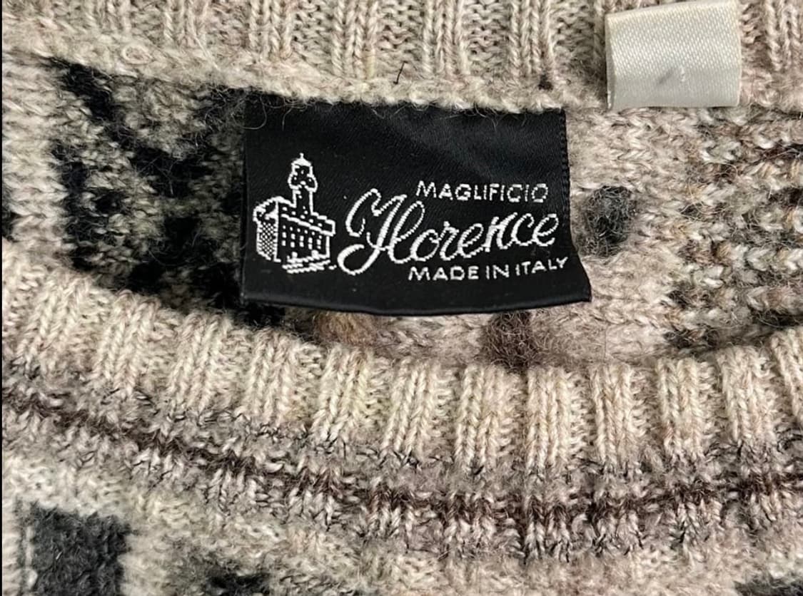 이태리 빈티지 케이블 니트 상품이미지5