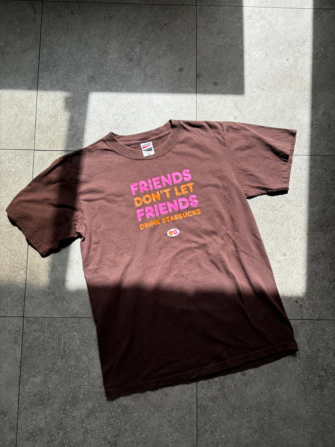 빈티지 반팔 티셔츠 던킨도너츠 스타벅스 상품이미지5