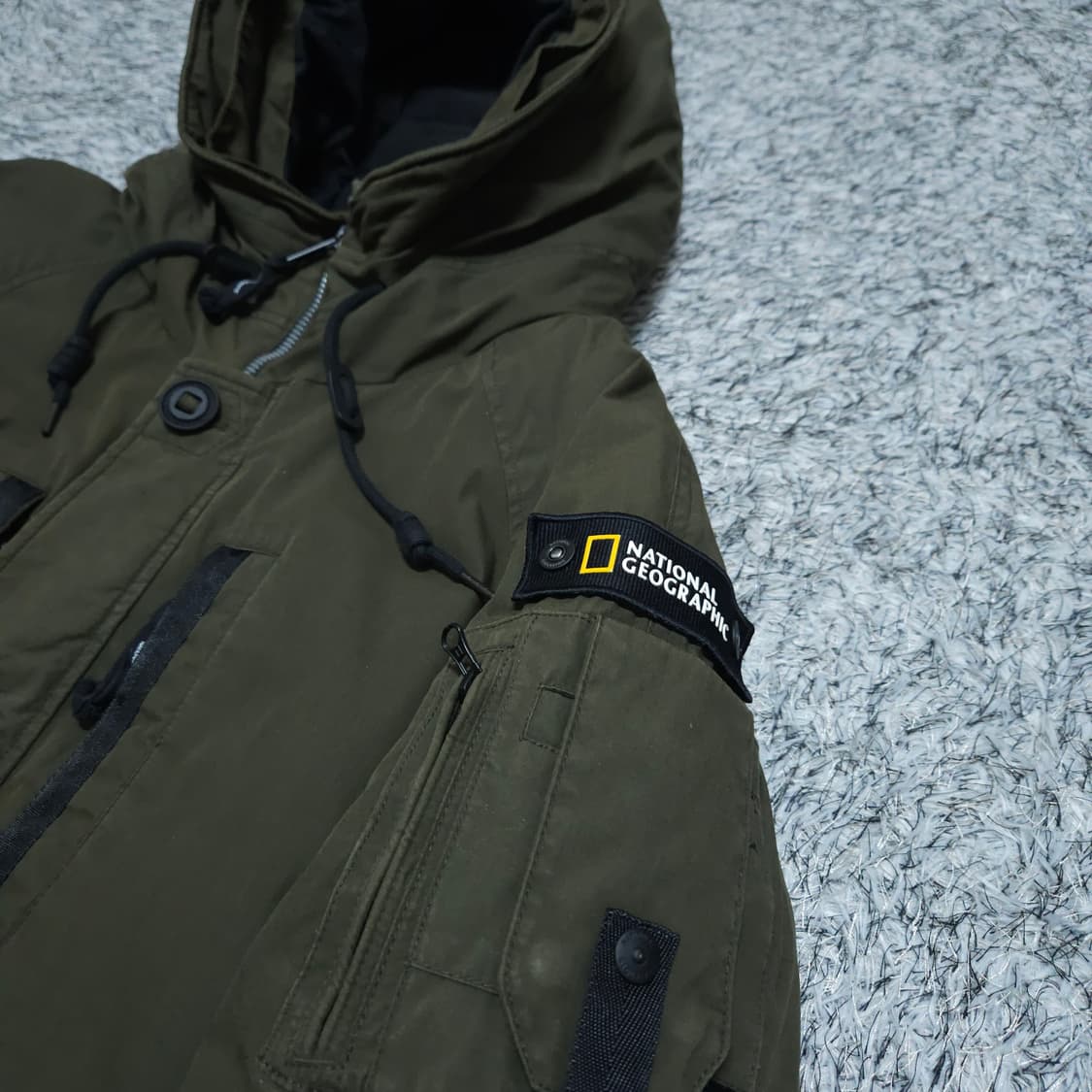내셔널지오그래픽) XXL 남자 블루웨일 덕다운야상패딩 / 왕눈이샵 상품이미지4