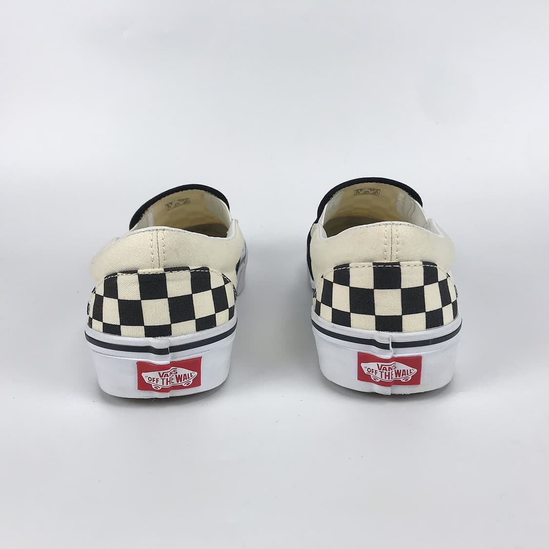 반스 아이보리 체커보드 슬립온 신발 남성265 상품이미지4