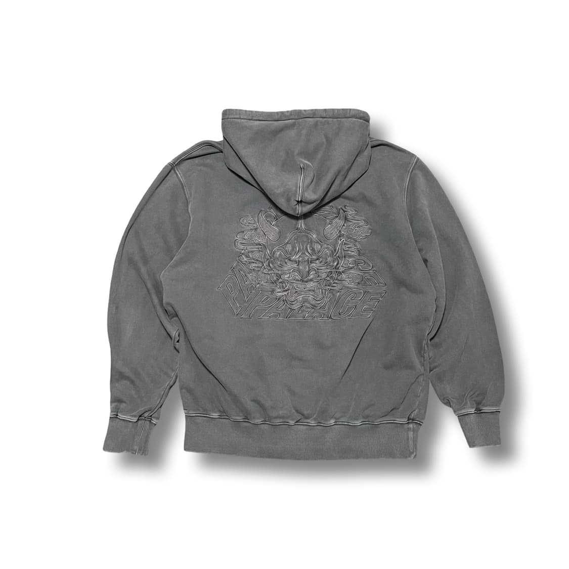 [L] 팔라스 Palace 23FW 데몬후드 후드티 그레이 상품이미지1