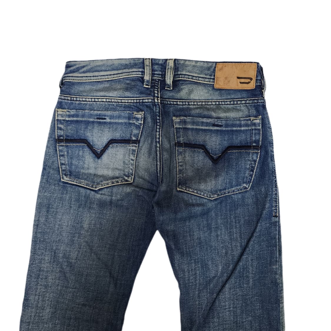 DIESEL ZATHAN 디젤 워시드 플레어 부츠컷 데님팬츠 상품이미지1