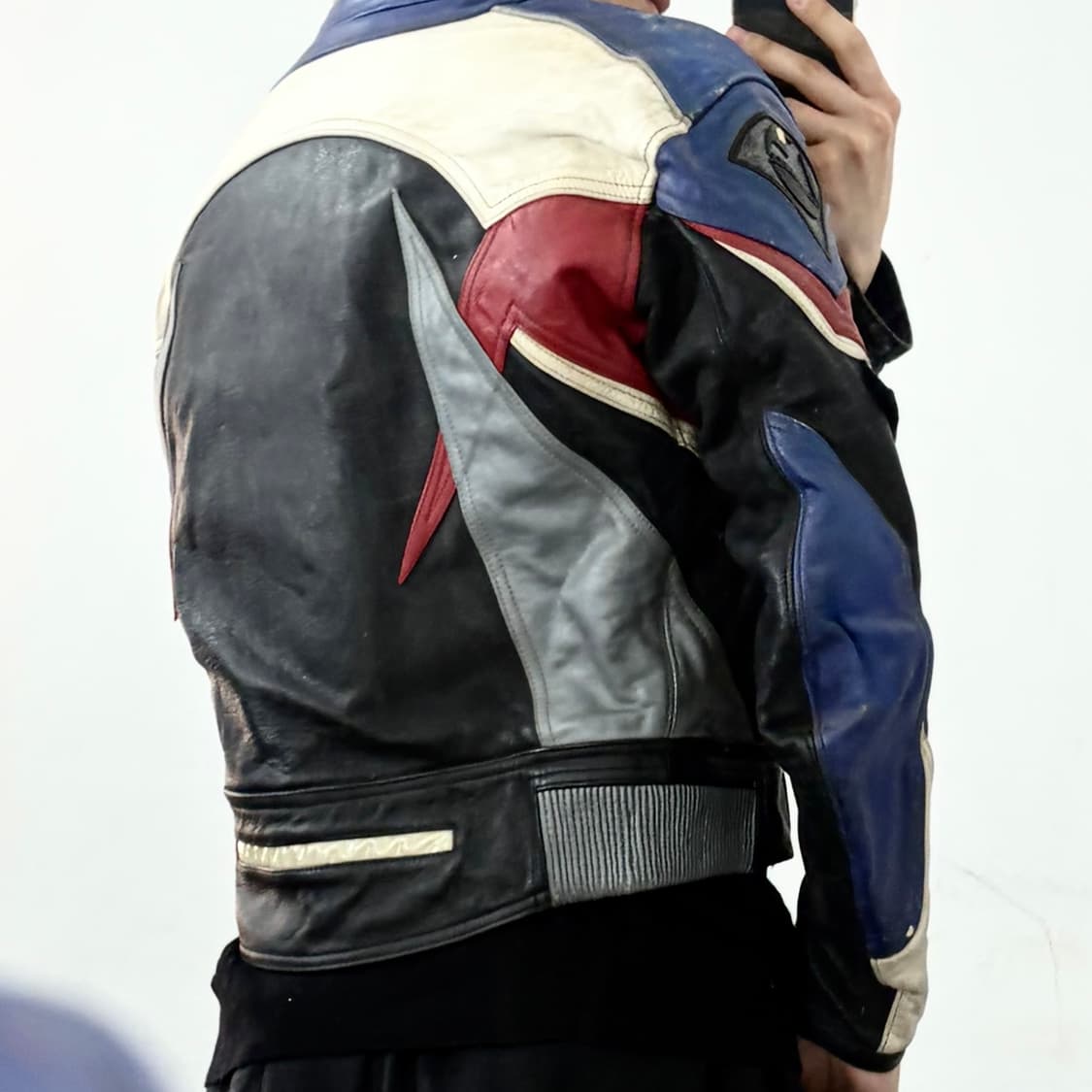 LookWell 소가죽 레이싱 자켓 상품이미지3