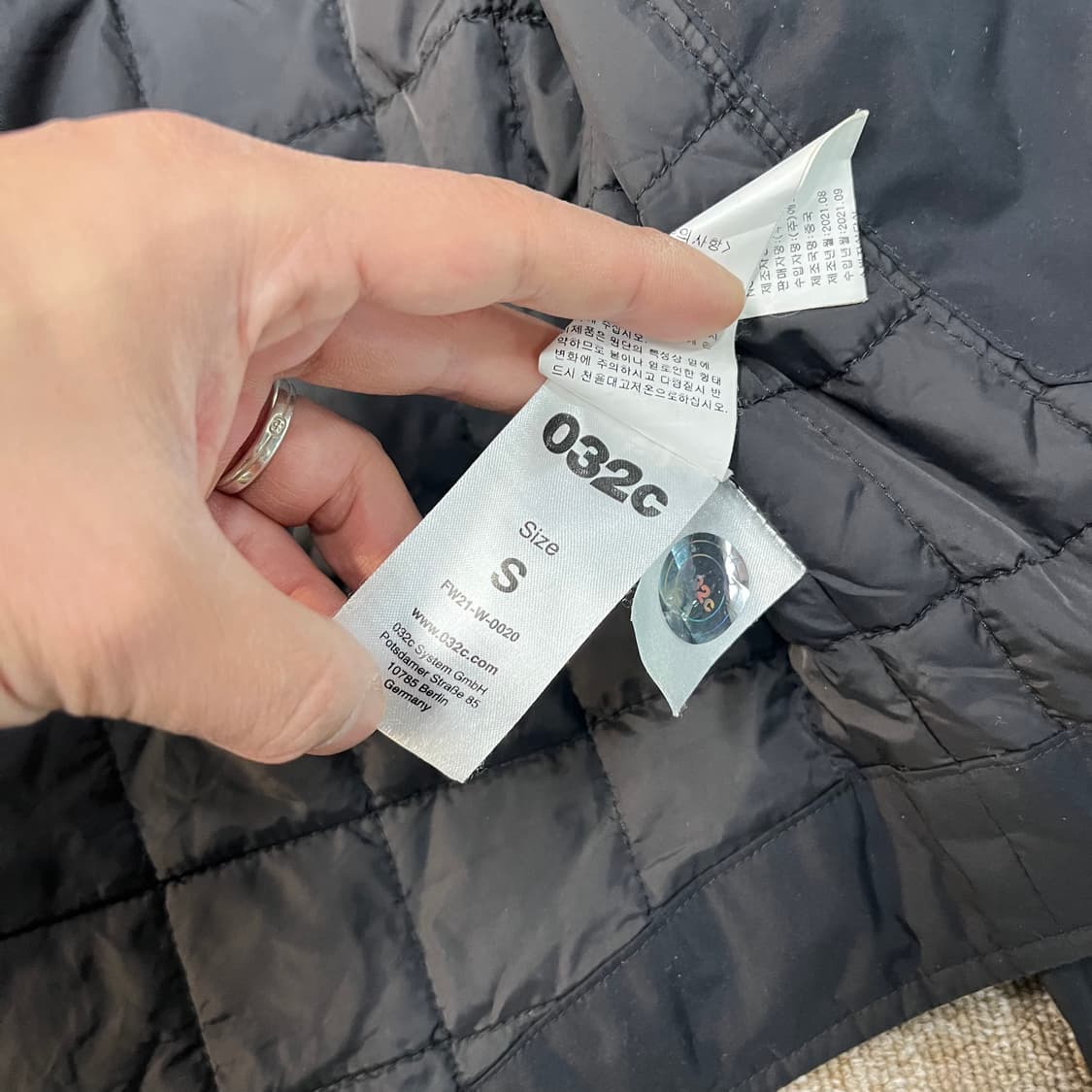  032c 패딩 셔츠 상품이미지6