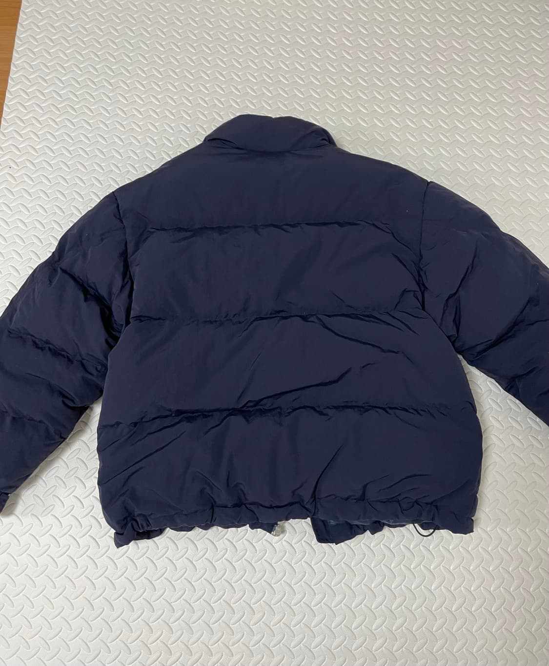 비바스튜디오 푸퍼패딩 숏패딩 덕다운 네이비 M 상품이미지4