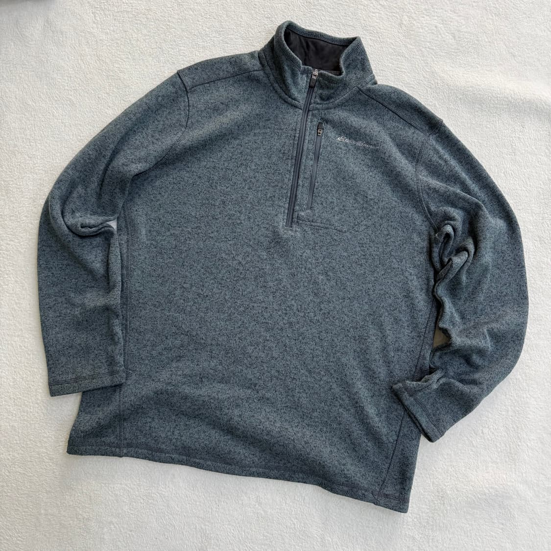 L 에디바우어 기모 하프집업 0326T 상품이미지1