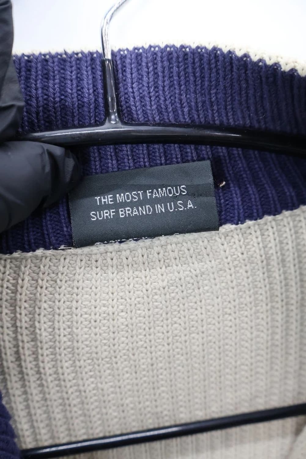 00's Bear Knit Track Zip Jacket 상품이미지9