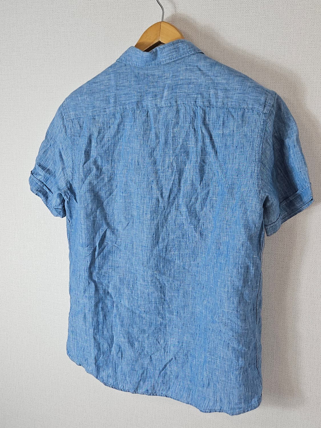 헨리코튼 린넨 반팔셔츠 클래식 100 상품이미지6