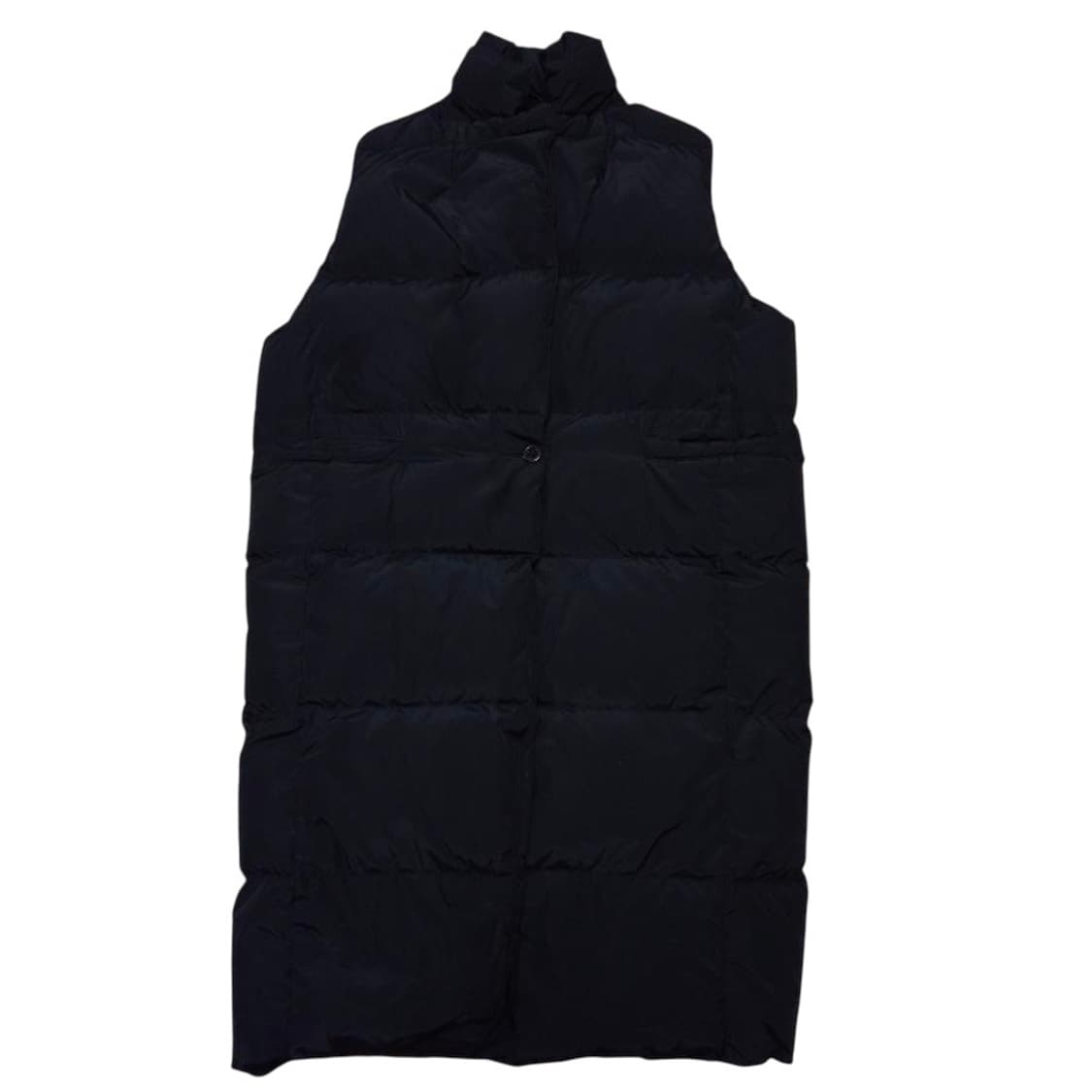 (바배) 블루마틴 여성 덕다운 롱패딩 조끼 베스트 상품이미지1