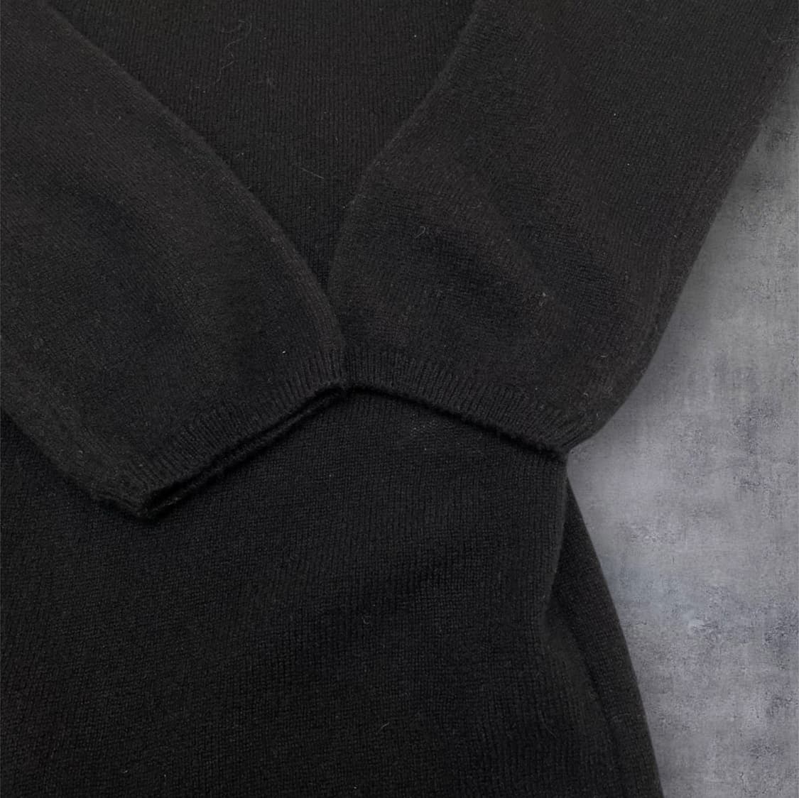 샵엠 Shop M 블랙 캐시미어 니트 원피스 FREE 상품이미지6