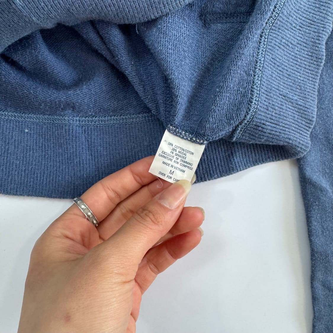 Abercrombie 아베크롬비 블루 후드집업 상품이미지6
