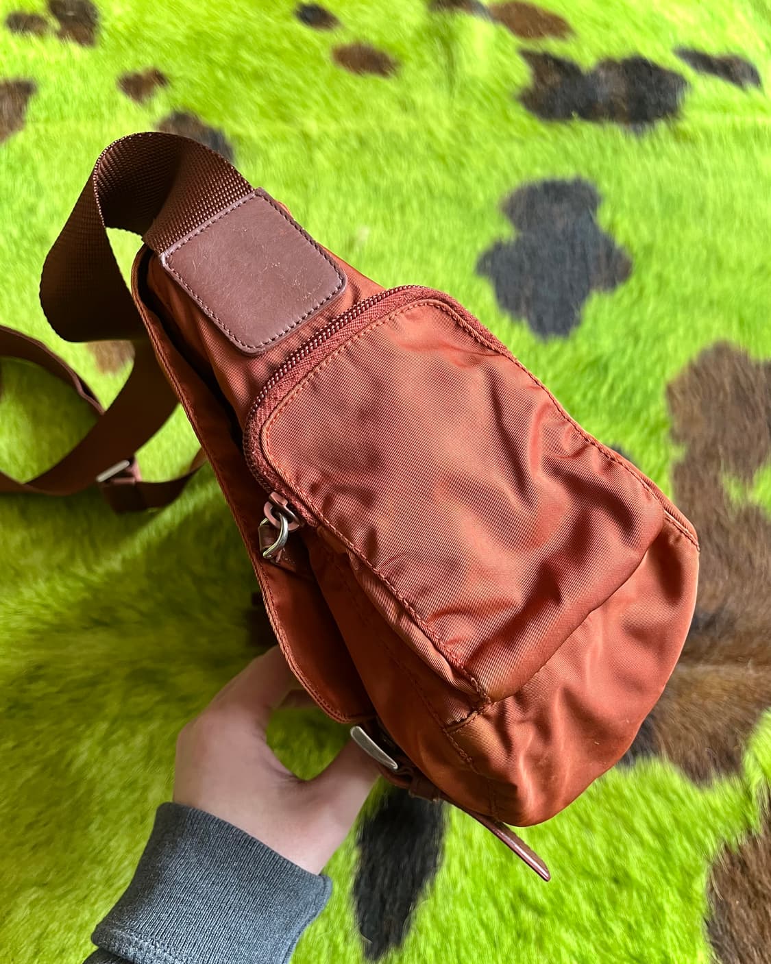 2000s Prada Sports Nylon Messenger Bag 상품이미지5