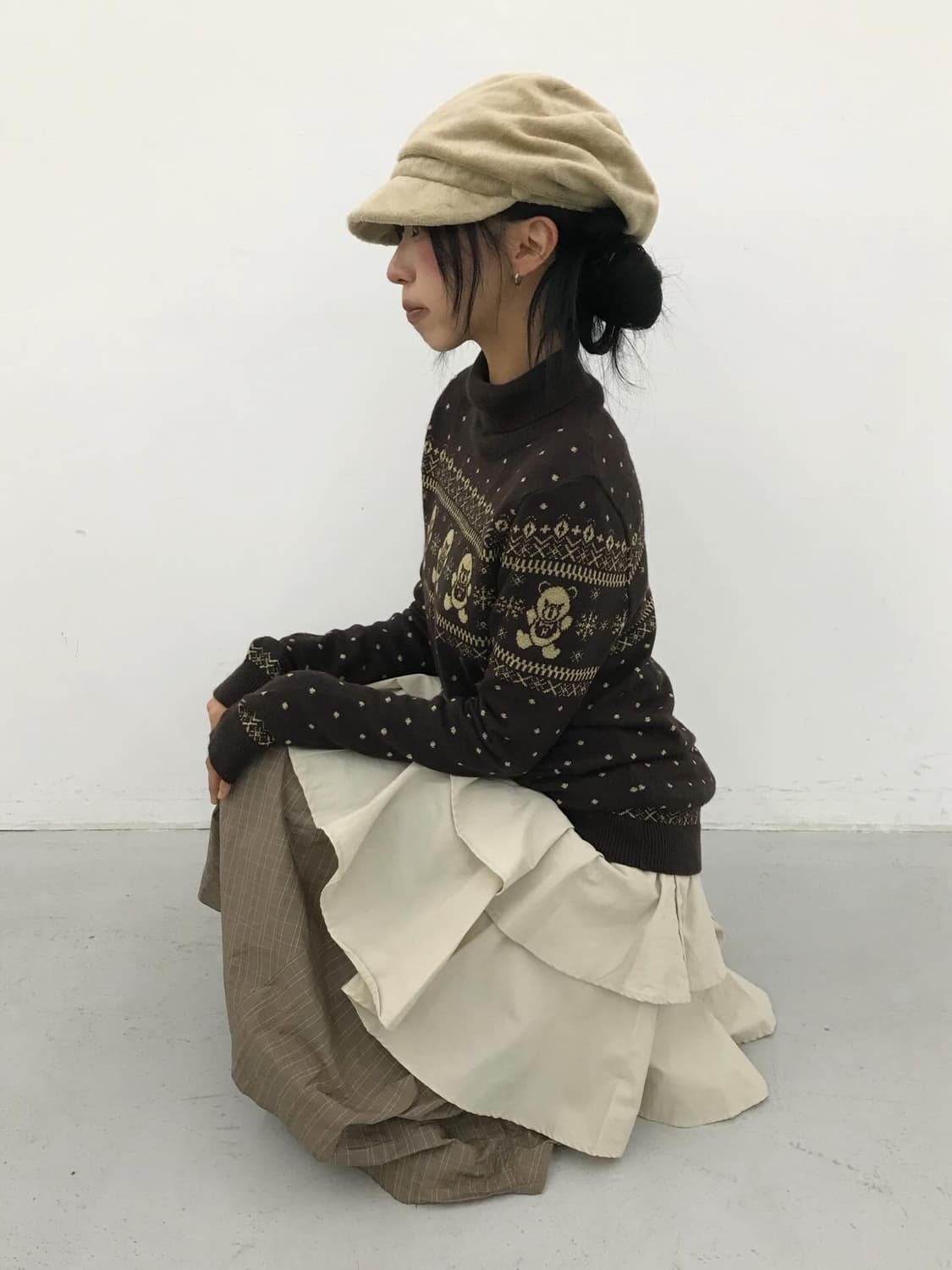 Hysteric Glamour Fxxk Bear Dots Knit 상품이미지6