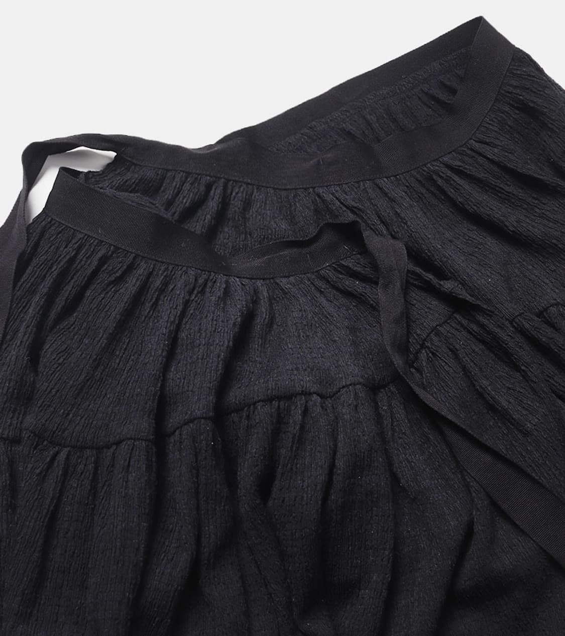 BEAMS JAPAN - 25SS TIERED WRAP SKIRT 상품이미지8