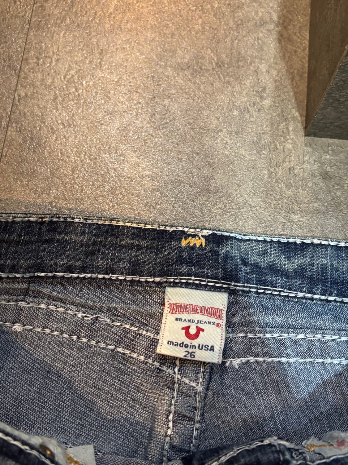 트루릴리젼 부츠컷 데님팬츠 청바지 26사이즈 상품이미지5