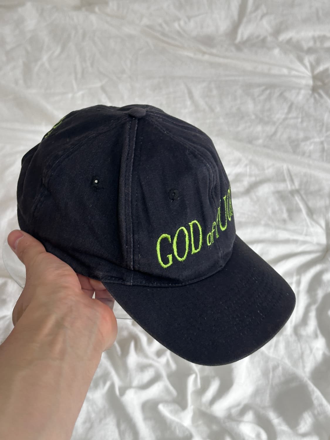 90s og Marilyn Manson ‘god of fuck’  hat 상품이미지3
